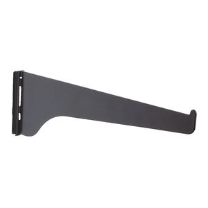 Knape & Vogt Double Track Standard Shelf Bracket Black Knape & Vogt Double Track Standard Shelf Bracket Black